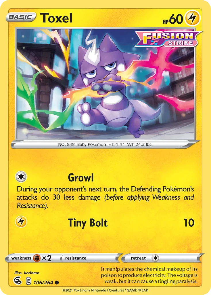 Toxel 106/264 Common