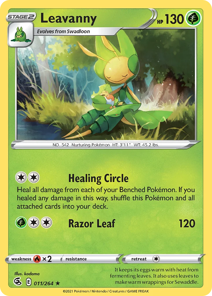 Leavanny 011/264 Rare