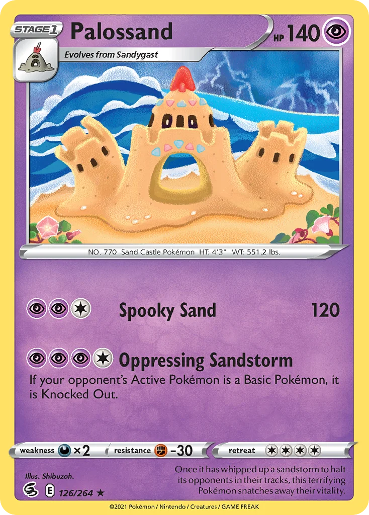 Palossand 126/264 Rare