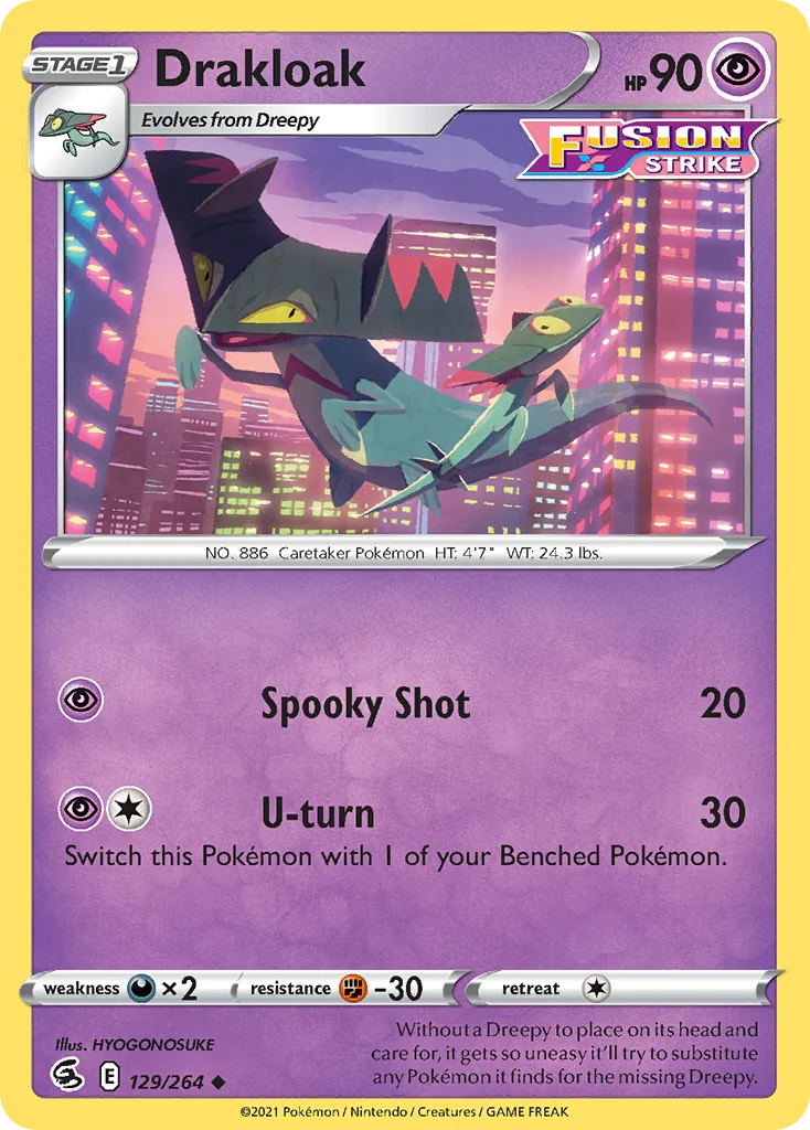 Drakloak 129/264 Uncommon