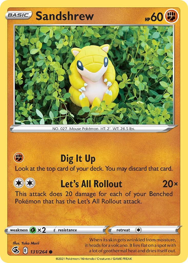 Sandshrew 131/264 Common
