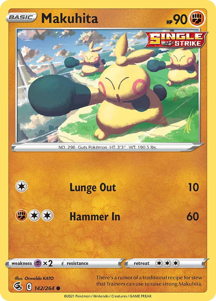 Makuhita 142/264 Common