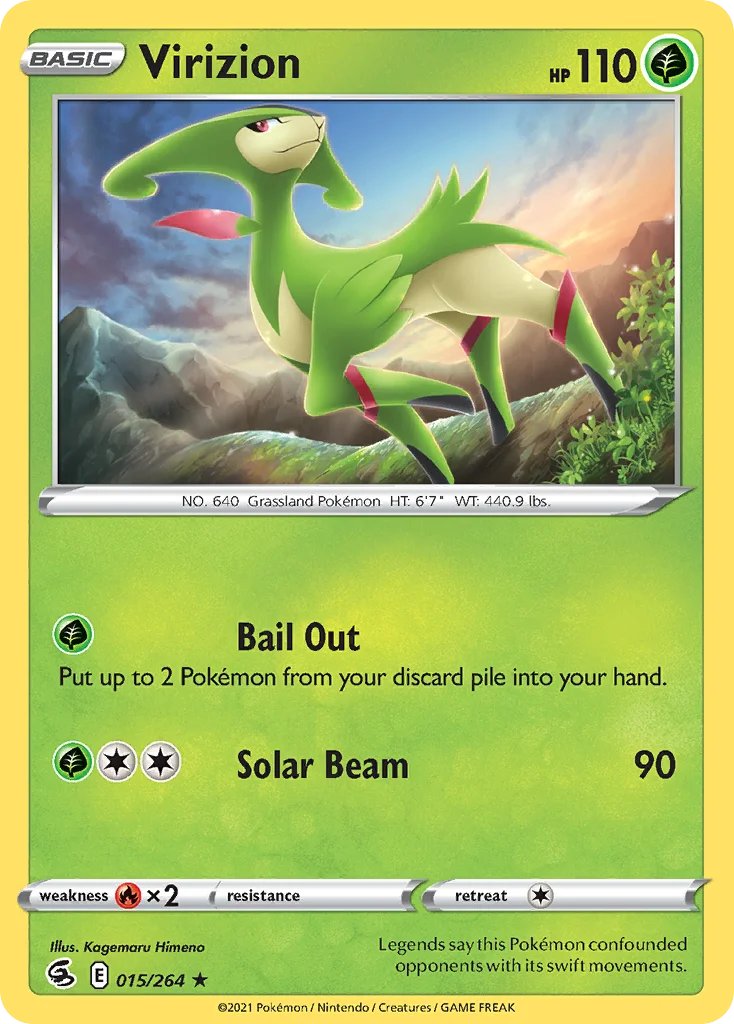 Virizion 015/264 Rare