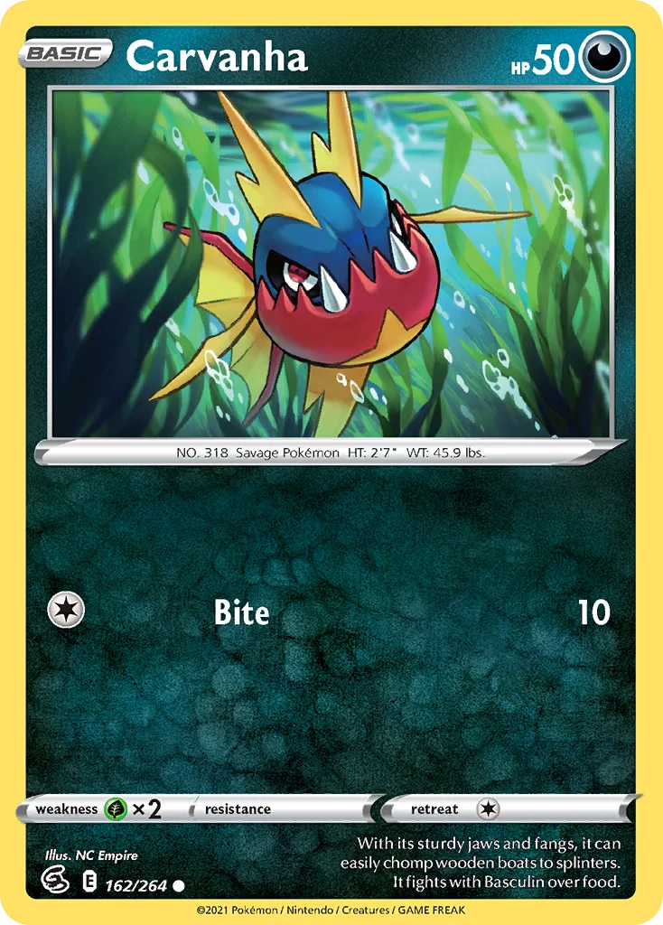 Carvanha 162/264 Common