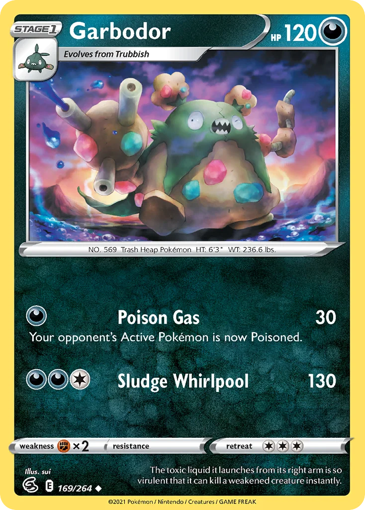 Garbodor 169/264 Uncommon