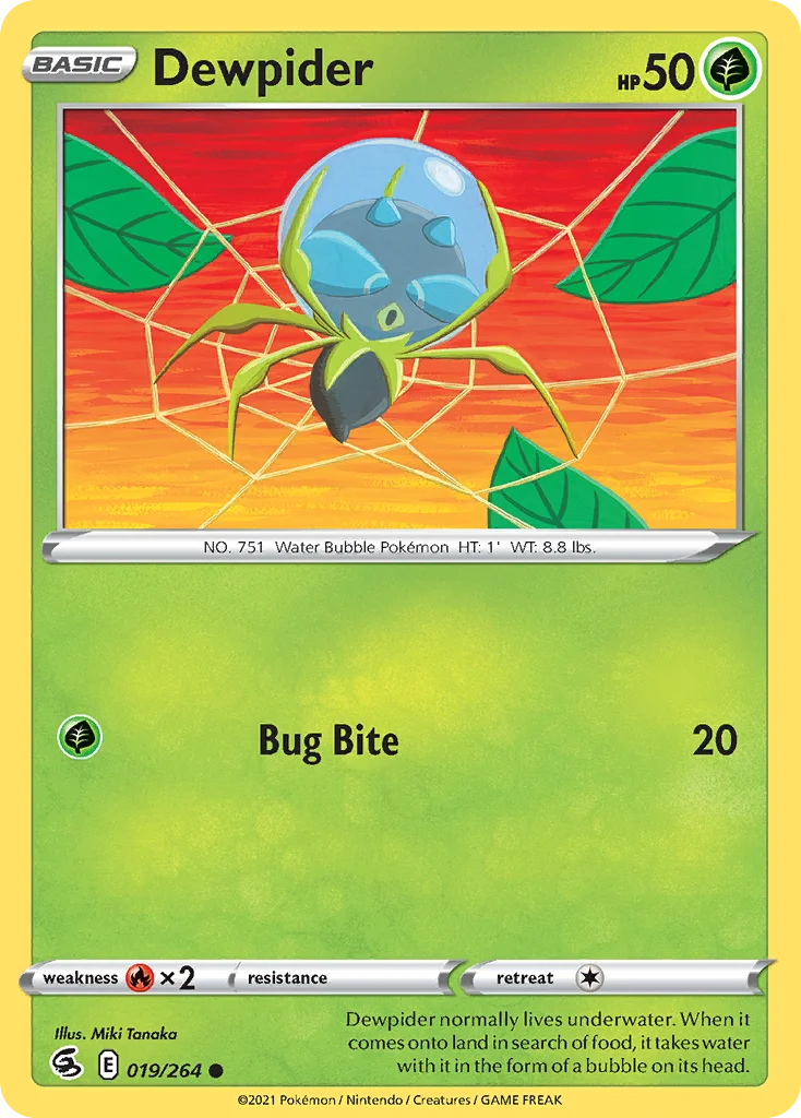 Dewpider 019/264 Common