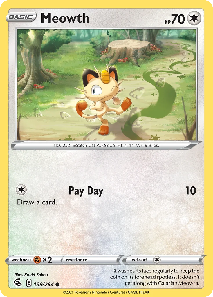 Meowth 199/264 Common