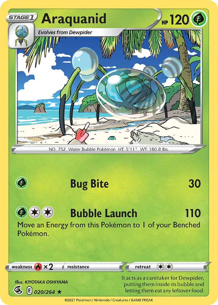 Araquanid 020/264 Rare