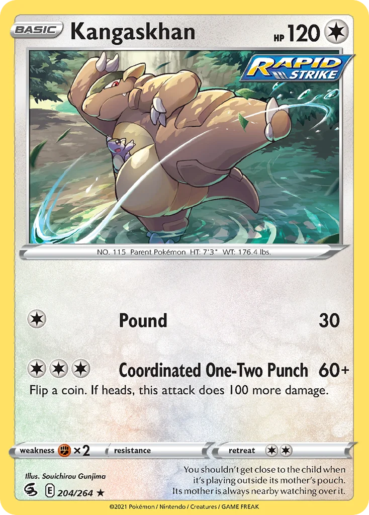 Kangaskhan 204/264 Rare