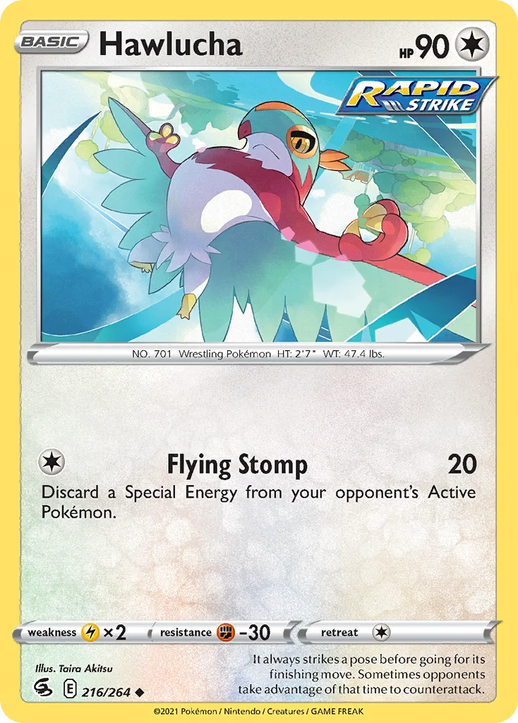 Hawlucha 216/264 Uncommon