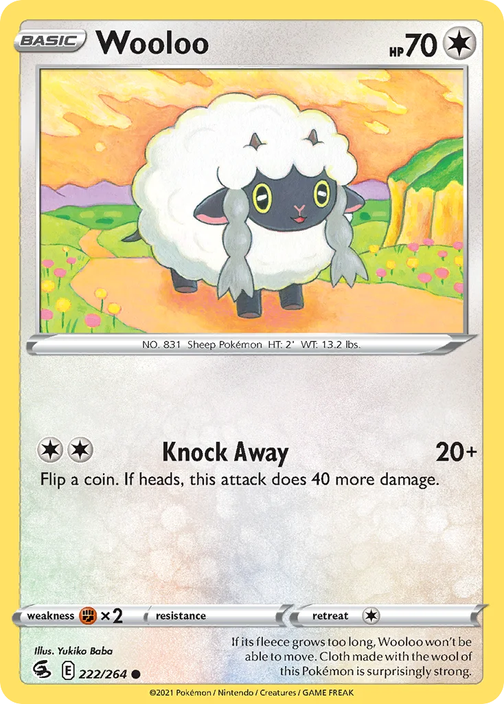 Wooloo 222/264 Common