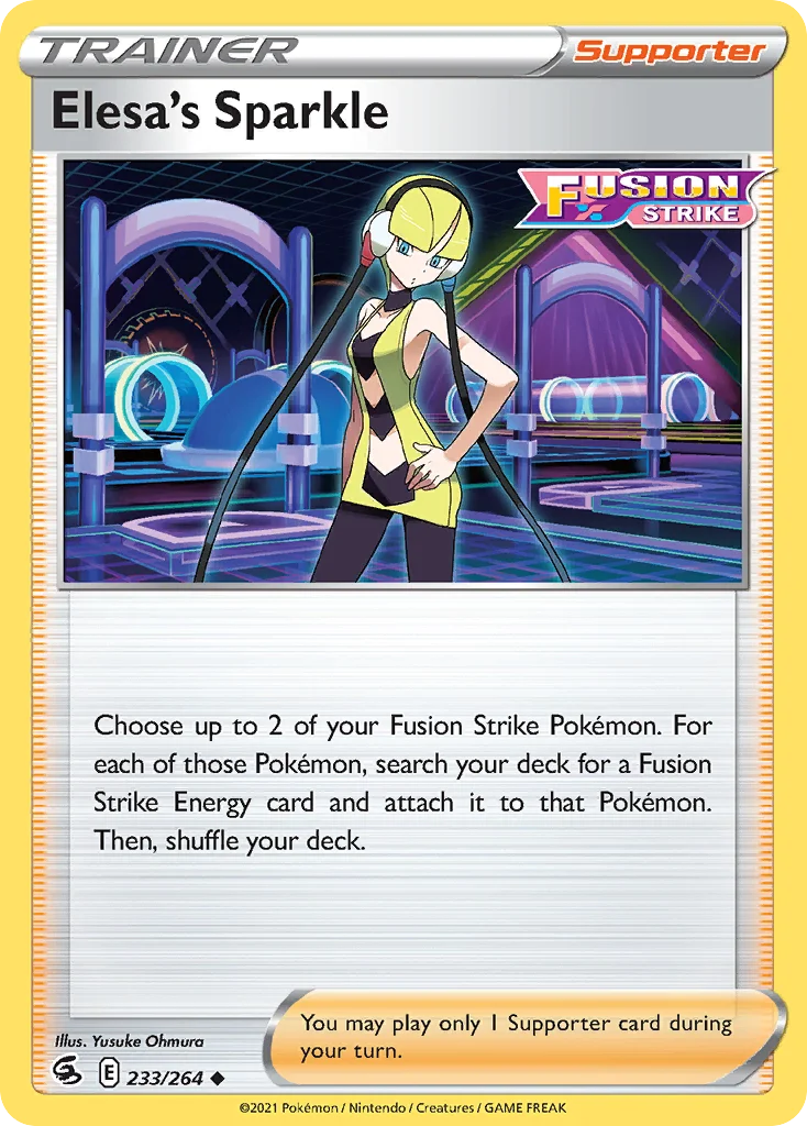 Elesa's Sparkle 233/264 Uncommon