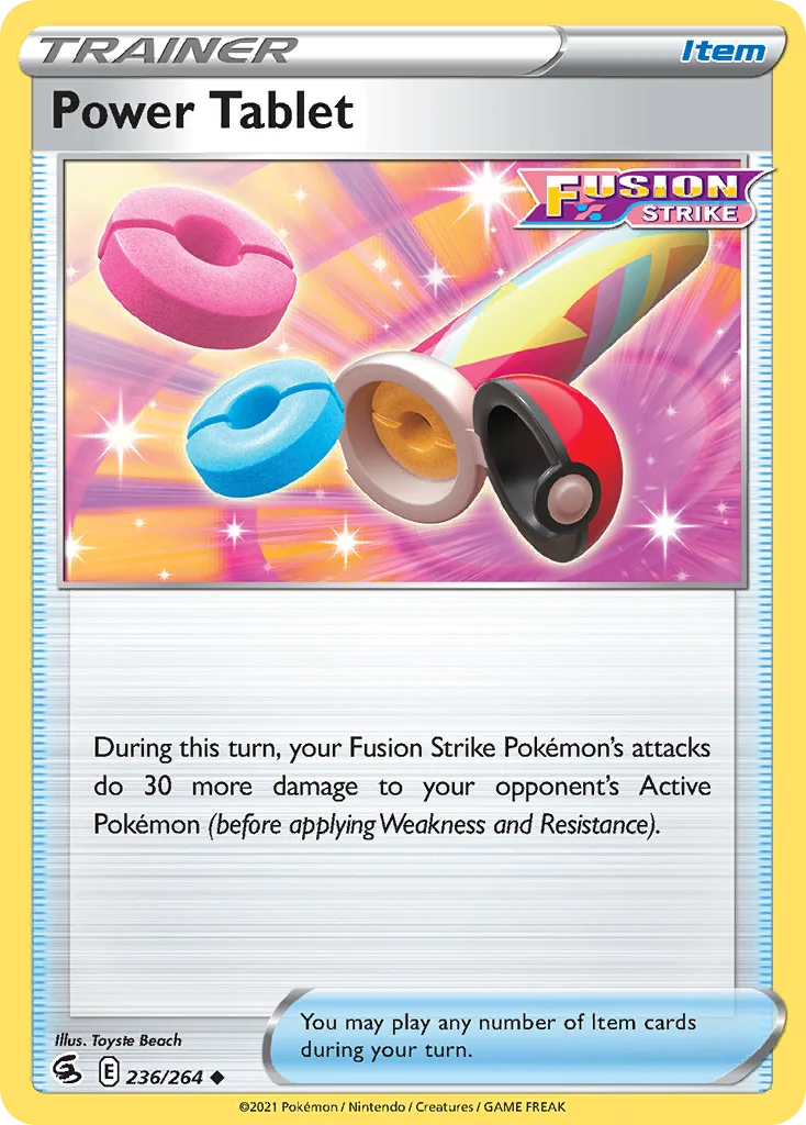 Power Tablet 236/264 Uncommon