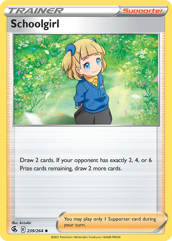 Schoolgirl 239/264 Uncommon