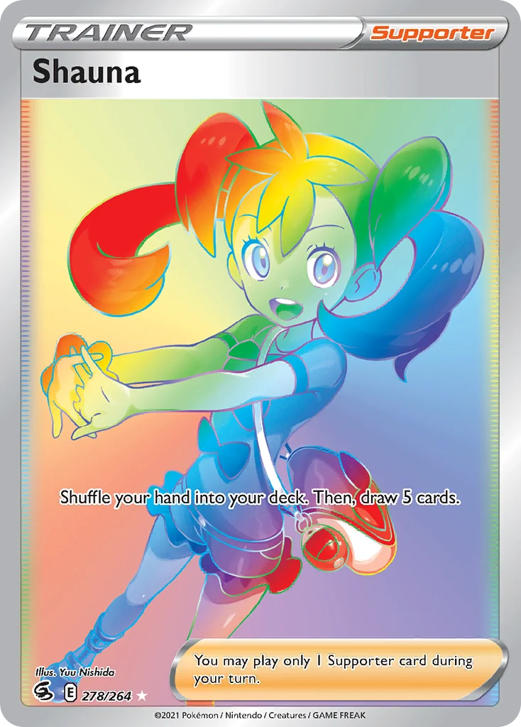 Shauna 278/264 Rare rainbow