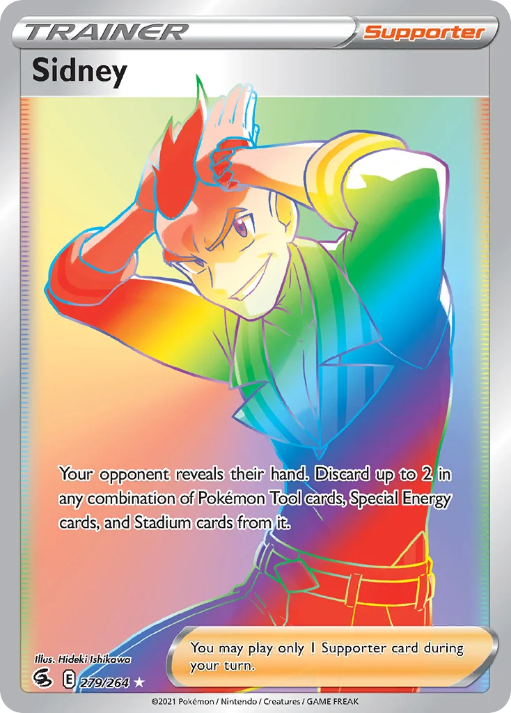 Sidney 279/264 Rare rainbow