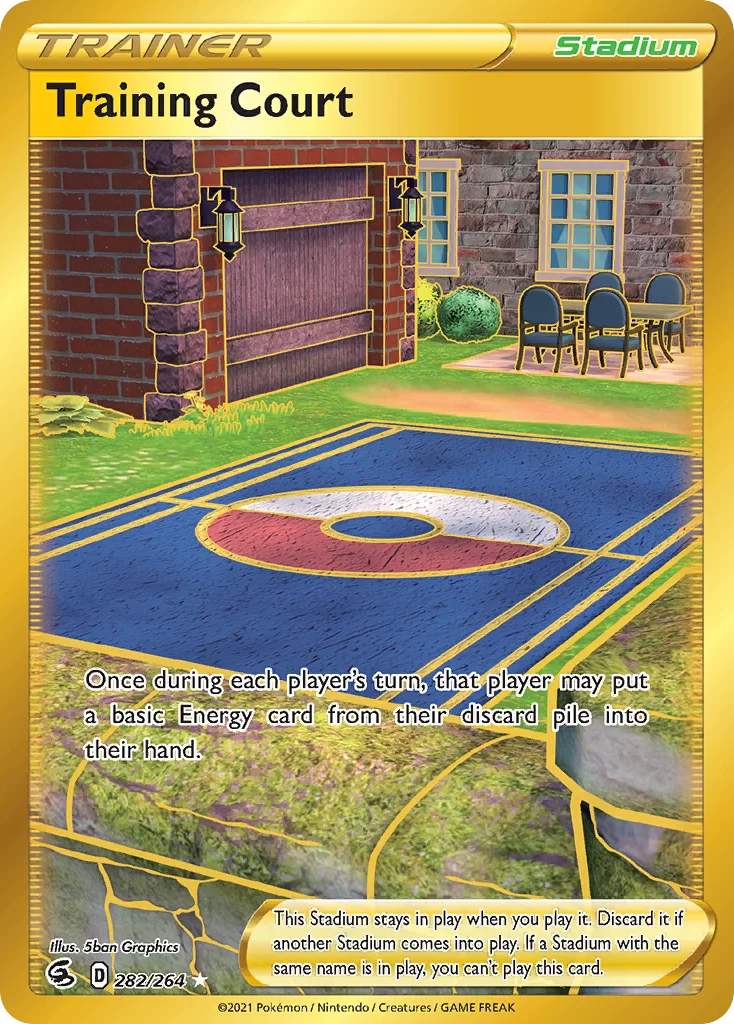 Training Court 282/264 Rare secret
