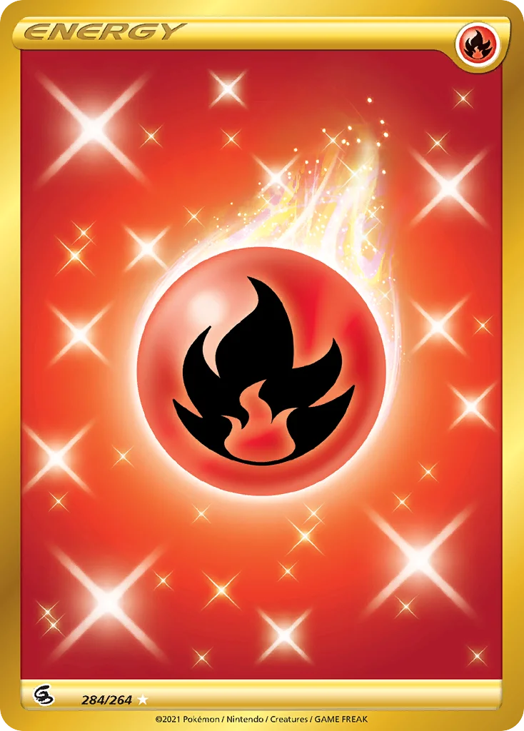Fire Energy 284/264 Rare secret