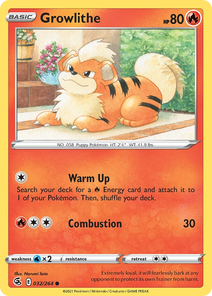 Growlithe 032/264 Common