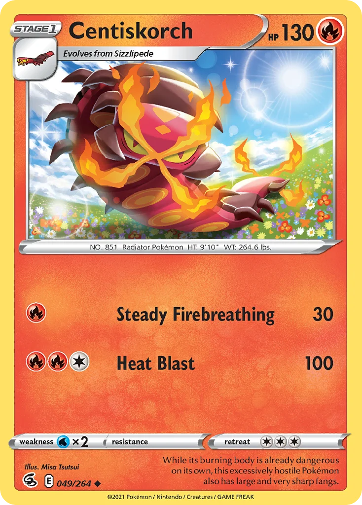 Centiskorch 049/264 Uncommon