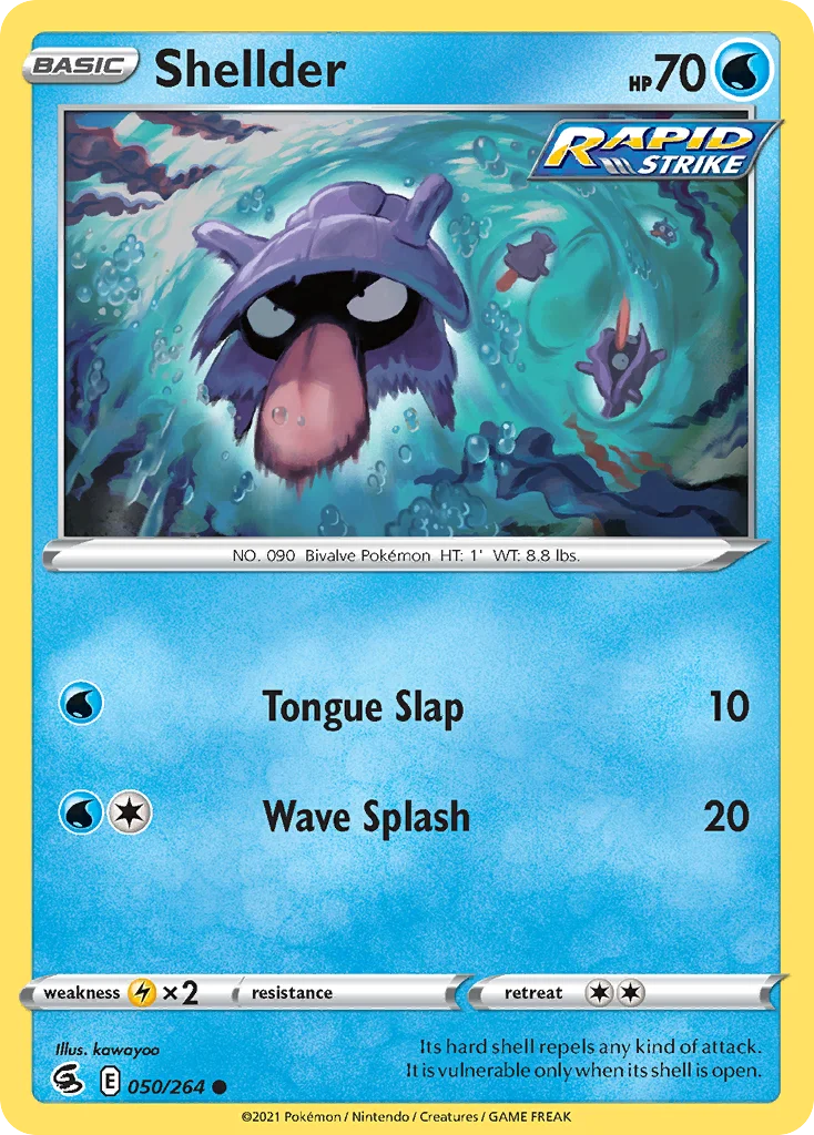 Shellder 050/264 Common