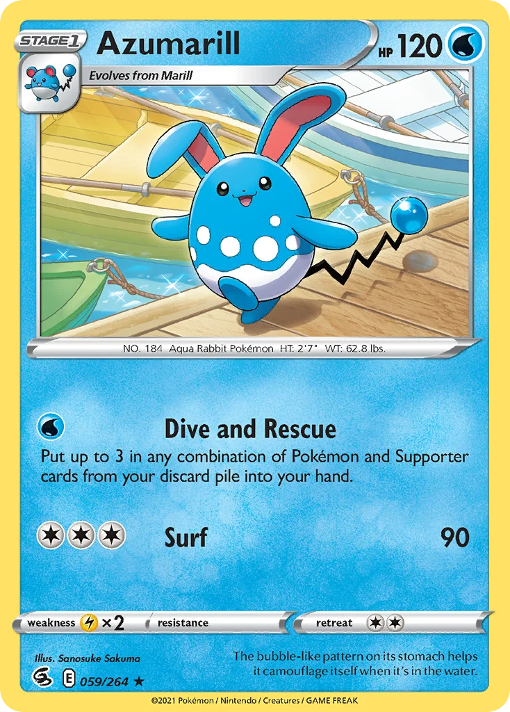 Azumarill 059/264 Rare