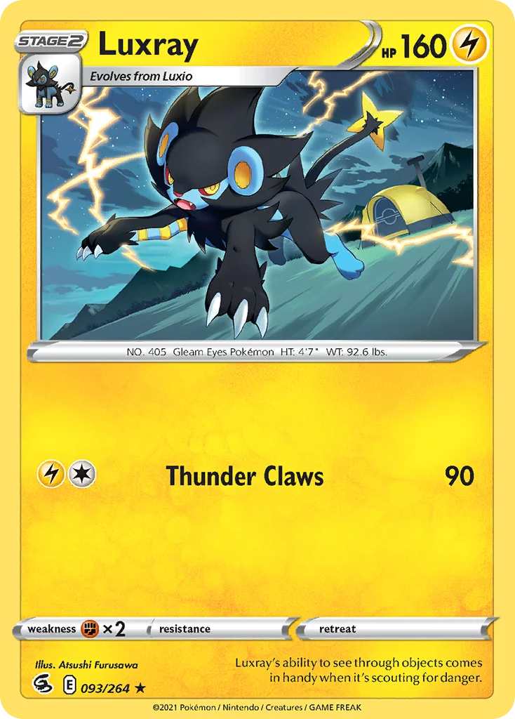 Luxray 093/264 Rare