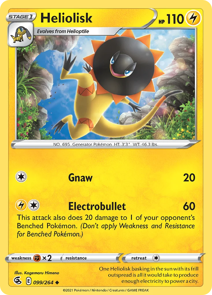Heliolisk 099/264 Uncommon
