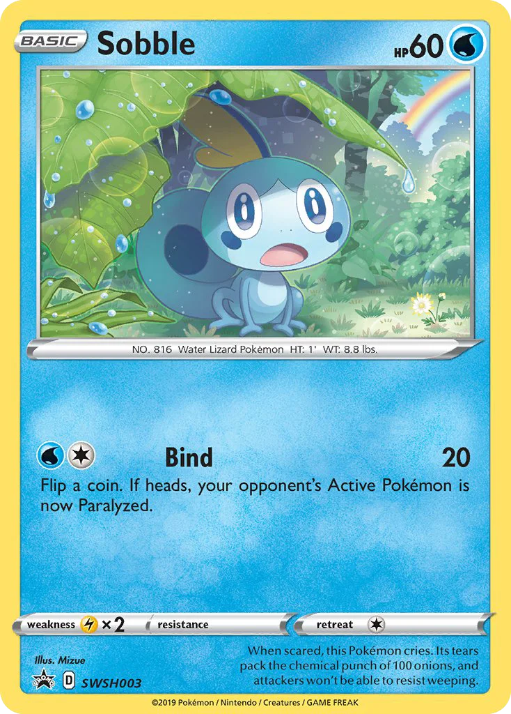 swshp-swsh003 Sobble SWSH003/SWSH Promo