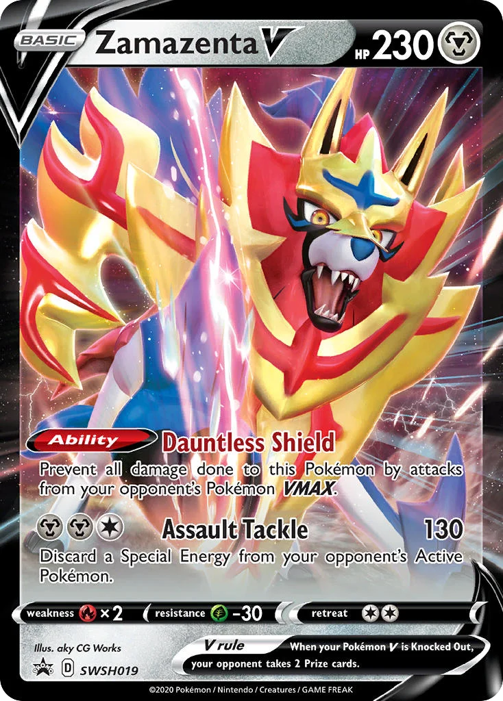 Zamazenta V SWSH019/SWSH Promo