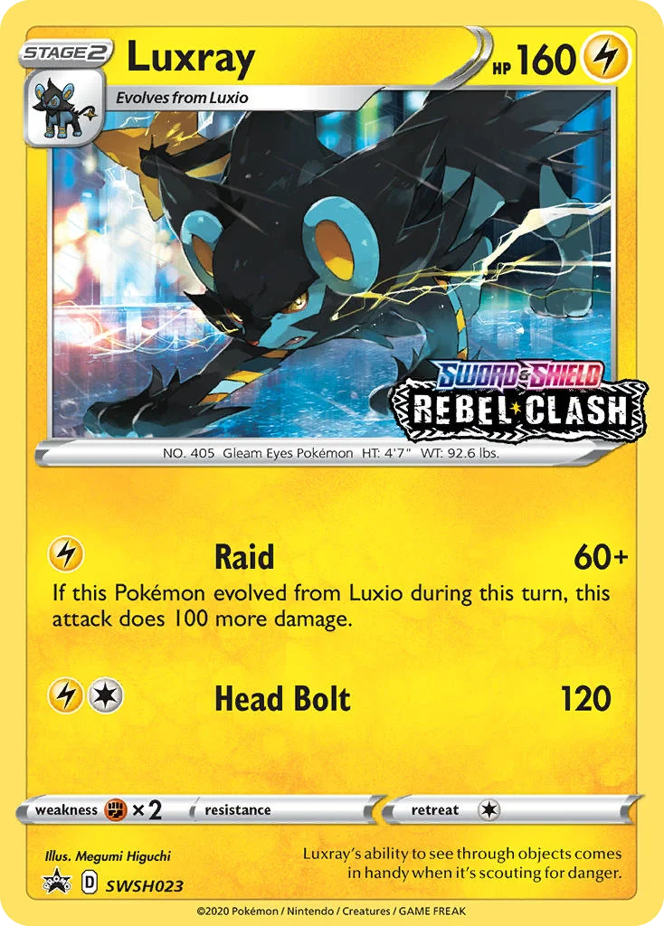 Luxray SWSH023/SWSH Promo