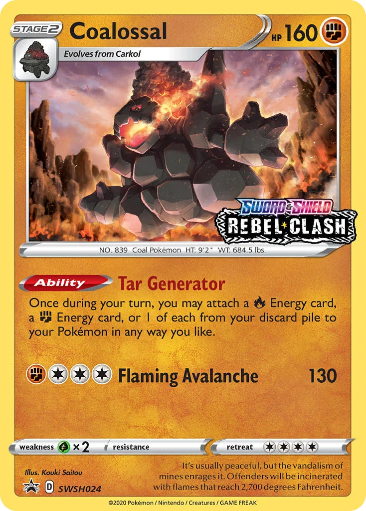 Coalossal SWSH024/SWSH Promo