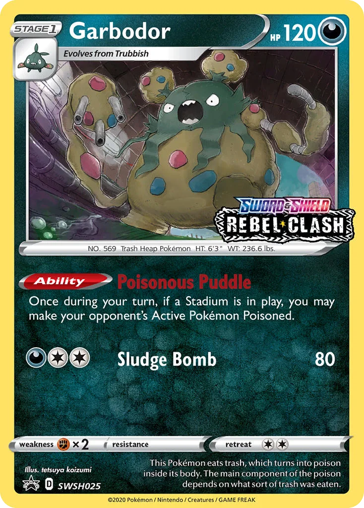 Garbodor SWSH025/SWSH Promo