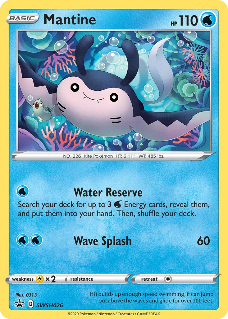 Mantine SWSH026/SWSH Promo