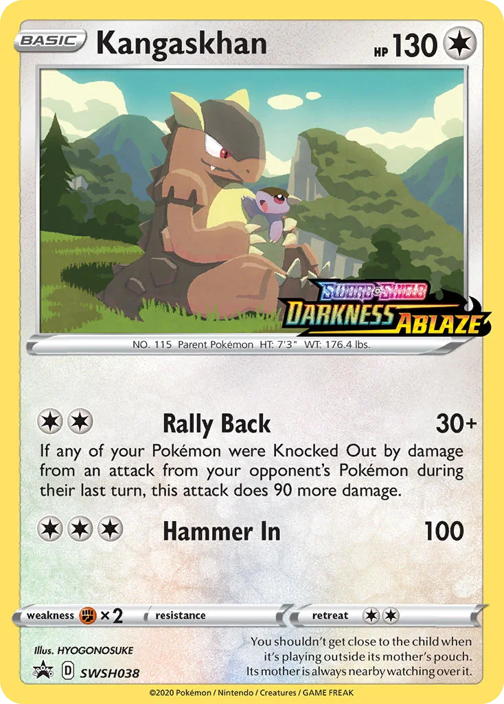 swshp-swsh038 Kangaskhan SWSH038/SWSH Promo
