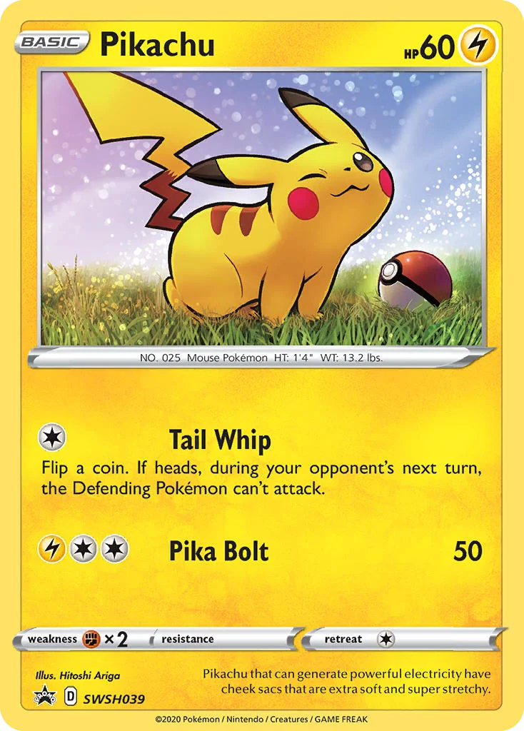 Pikachu SWSH039/SWSH Promo