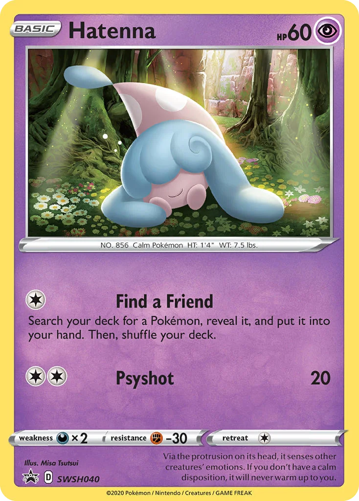 swshp-swsh040 Hatenna SWSH040/SWSH Promo