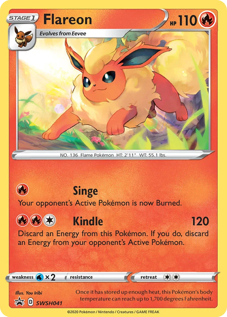 swshp-swsh041 Flareon SWSH041/SWSH Promo