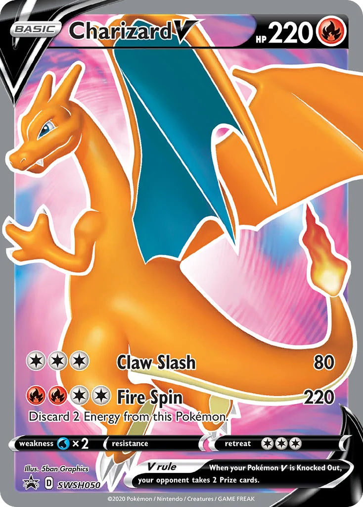 Charizard V SWSH050/SWSH Promo