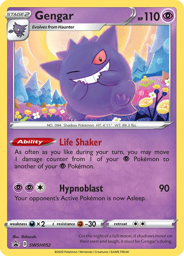 swshp-swsh052 Gengar SWSH052/SWSH Promo