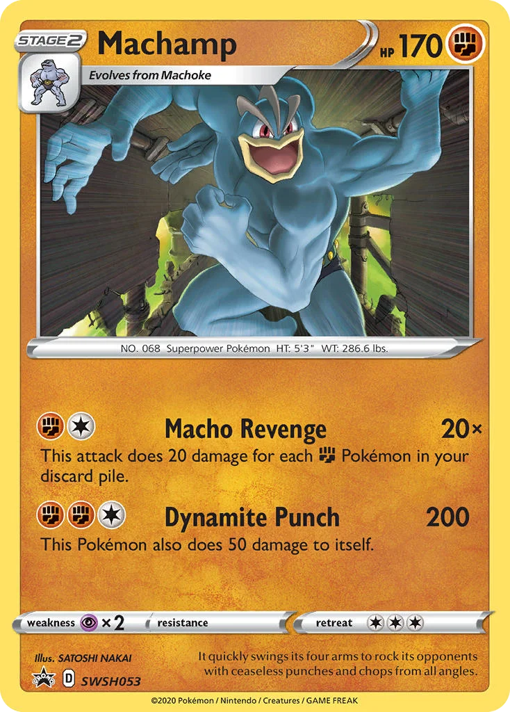 Machamp SWSH053/SWSH Promo