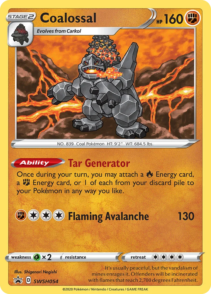 Coalossal SWSH054/SWSH Promo