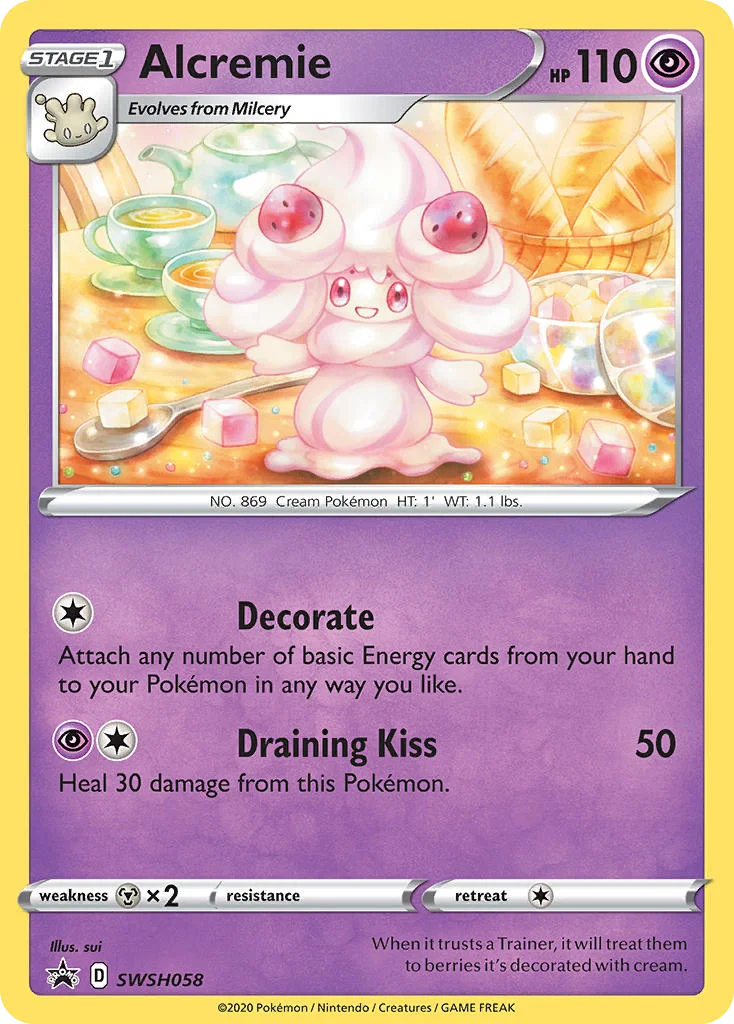 Alcremie SWSH058/SWSH Promo