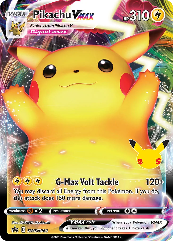 Pikachu VMAX SWSH062/SWSH Promo