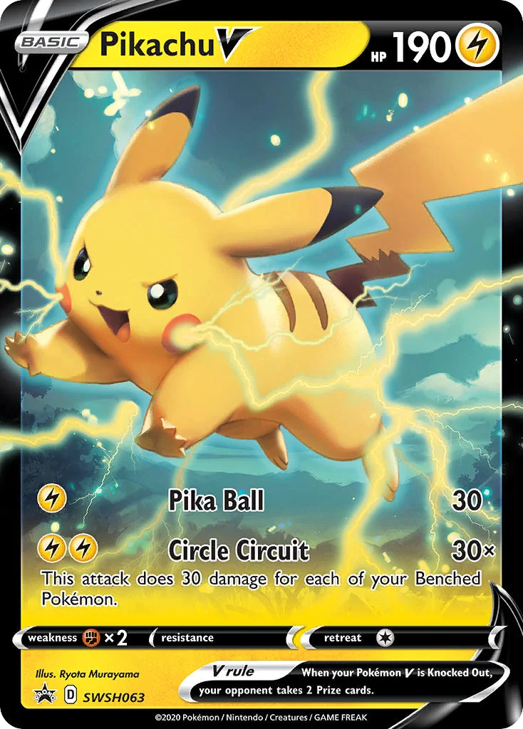 Pikachu V SWSH063/SWSH Promo