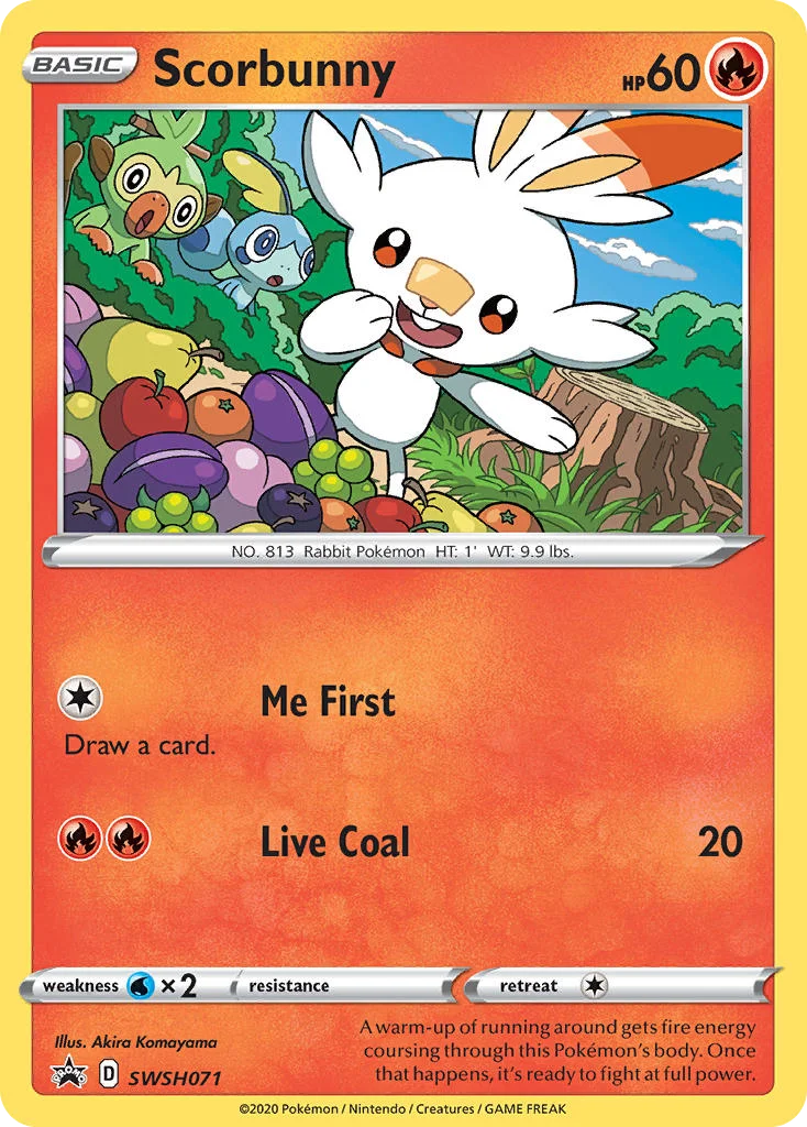 Scorbunny SWSH071/SWSH Promo