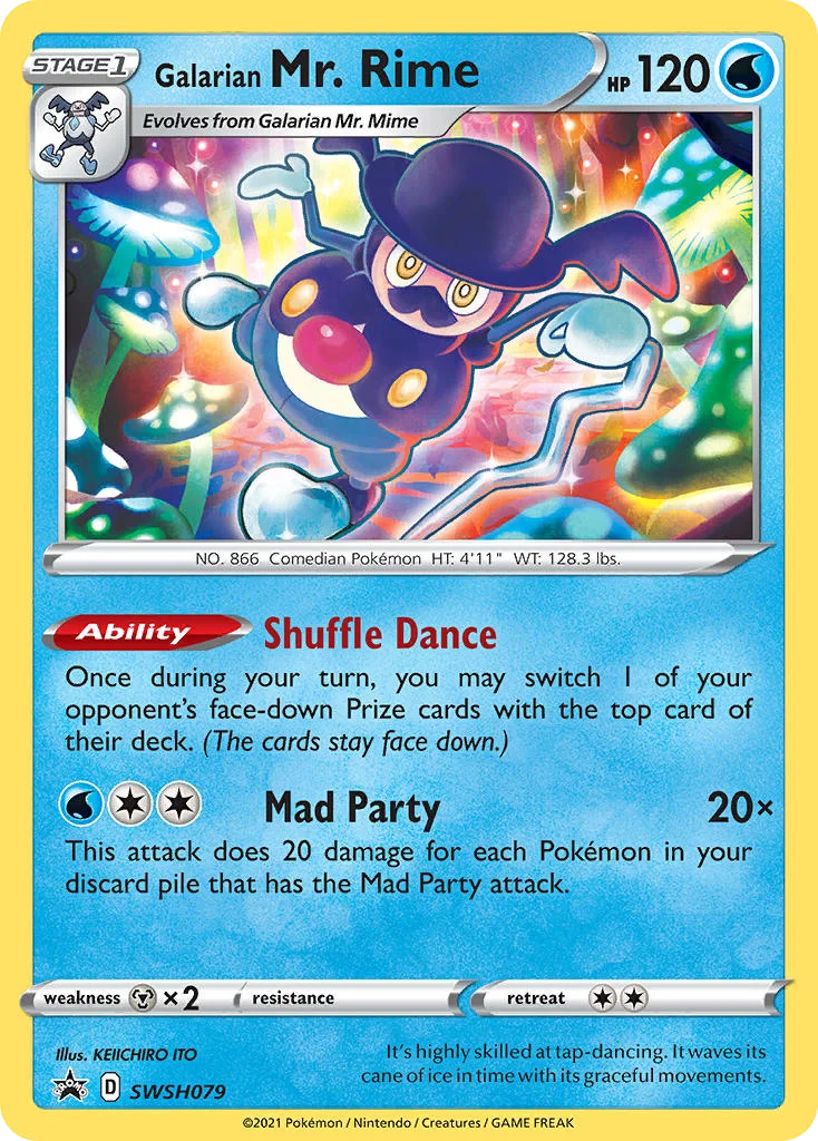 Galarian Mr. Rime SWSH079 SWSH Promo