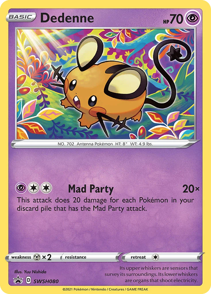 swshp-swsh080 Dedenne SWSH080/SWSH Promo