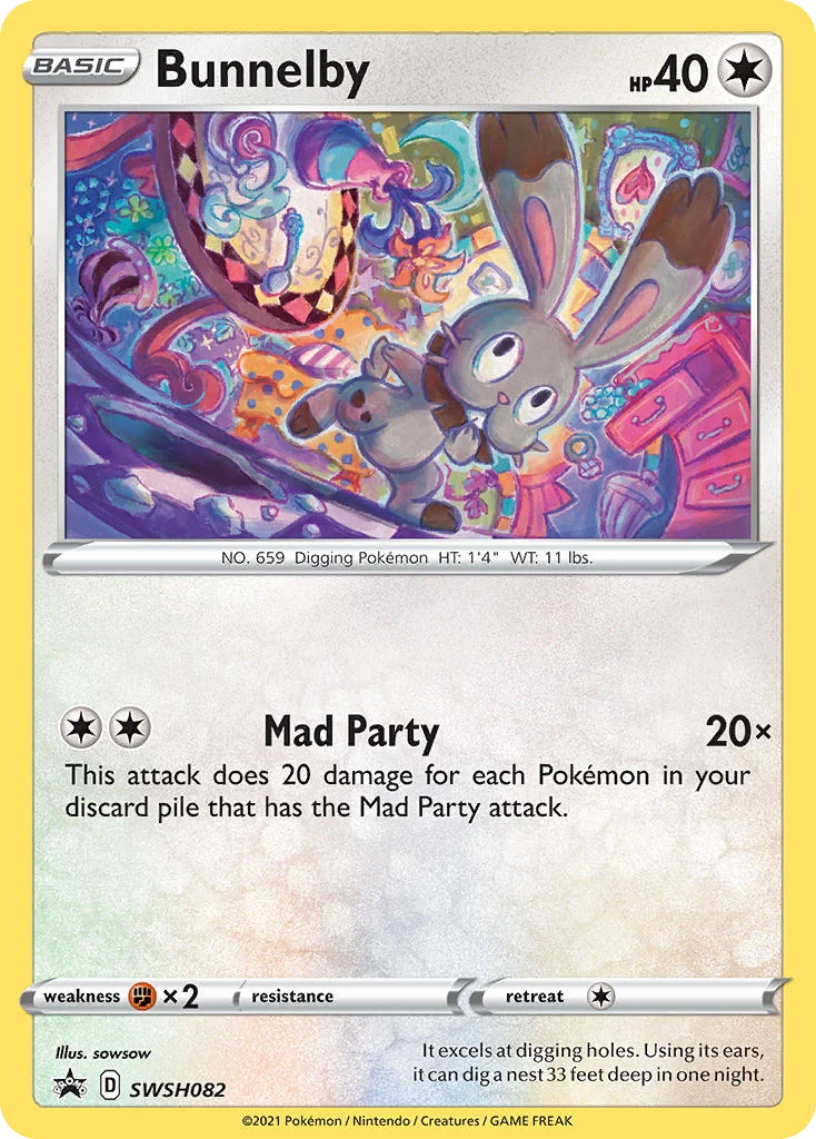 swshp-swsh082 Bunnelby SWSH082 SWSH Promo