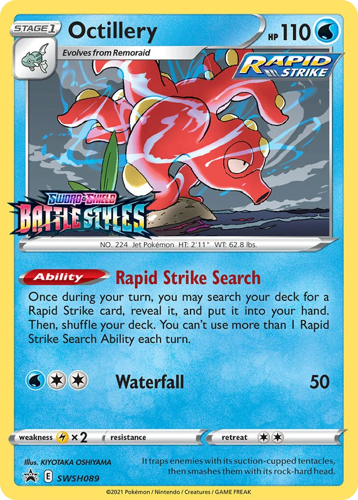 Octillery SWSH089/SWSH Promo